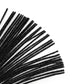 Krafty Kids Tinsel Chenille Stems, 35-Piece Glitter Pipe Cleaners, 6mm x 12in, Black, Model GC025A