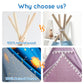 Asweets Kids Teepee Tent Children Play Tent Indoor Outdoor Play Tent Cotton Tent For Girls And Boys Kids Teepee (Starry Sky Tent