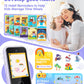 JOYJAM Phone for Kids Age 3-8,Kids Smart Phone for Girls Christmas Birthday Gifts,Toy Phone with Dual Camera Music Player Puzzle