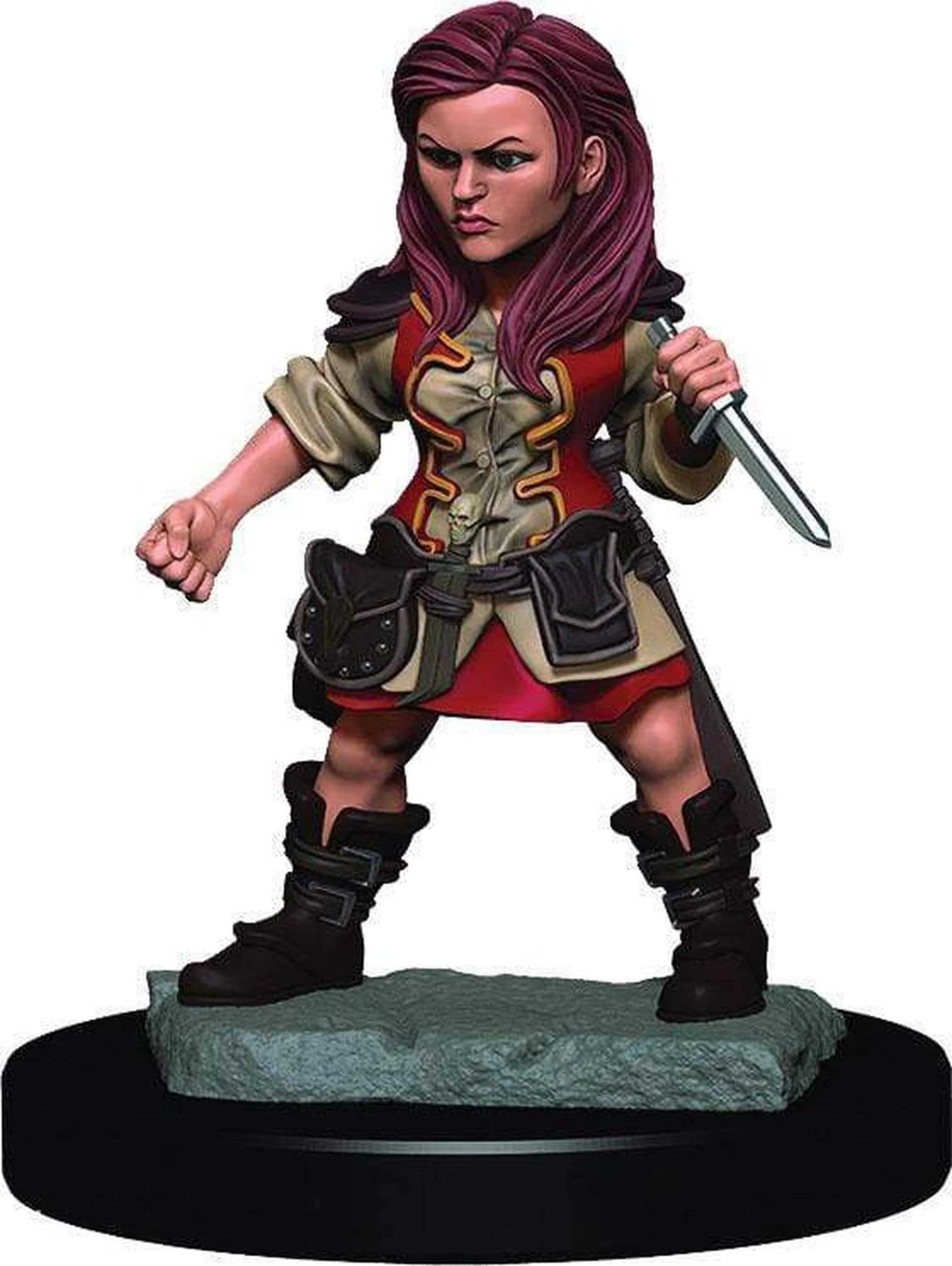 WizKids D&D Icons of The Realms enhanced Figures: Female Halfling Fighter