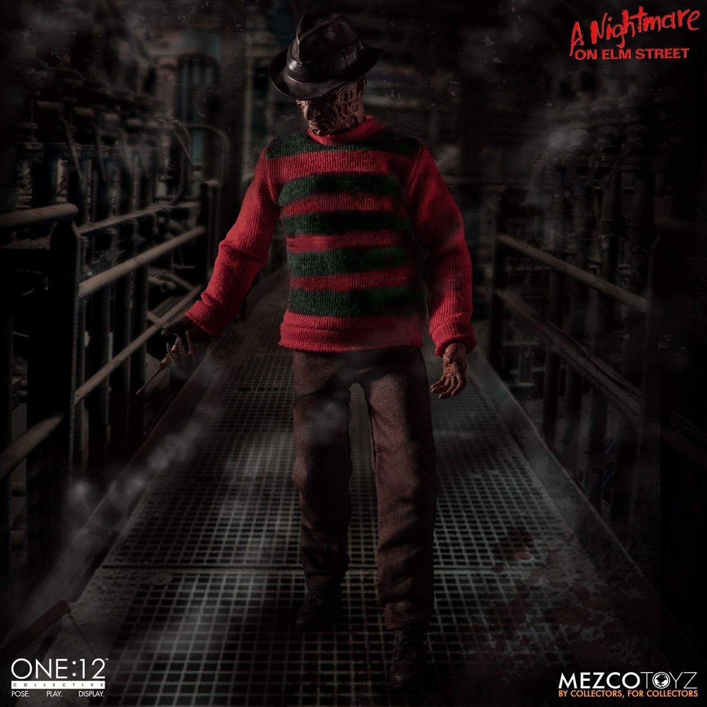 Mezco One:12 Collective Freddy Krueger Action Figure, Multicolor, One Size, Model SEP188716, Plastic