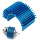 4 Pack Vgoohobby Aluminum Electric Engine Motor Heatsink Cooling Heat Sink Fins for 550 540 3650 Size Brushed Brushless Motors R