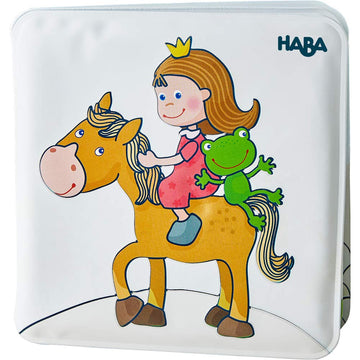 Haba Magic Bath Book Princess - Wet The Pages To Reveal Colorful Background - Great For Tub Or Pool