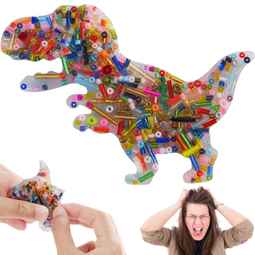 Skin Picking Fidget Toy, Dinosaurs Picking Pad, Silicone Picking Fidget Pad, Sensory Pick Pad, Trichotillomania Toys For Skin Pickers, Dermatillomania, Adhd, And Ocd, Sensory Toys For Skin Picking