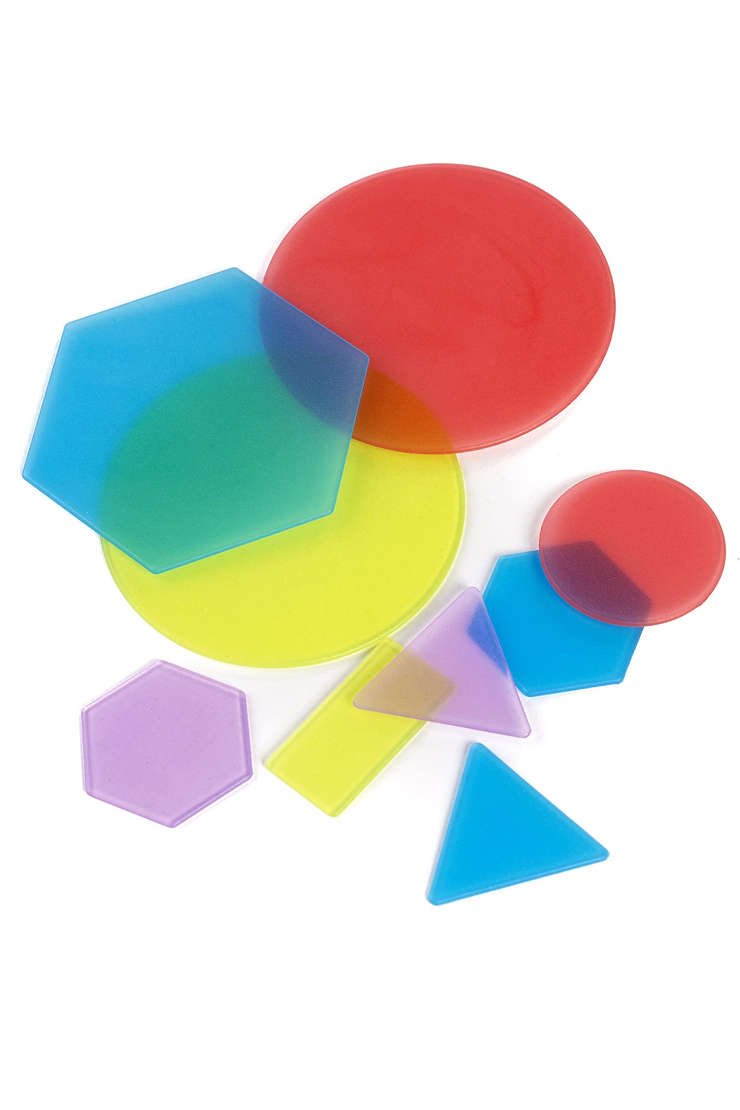 Miniland Translucent Geometry Shapes With 40 Pieces For Children From 3 To 6 Years
