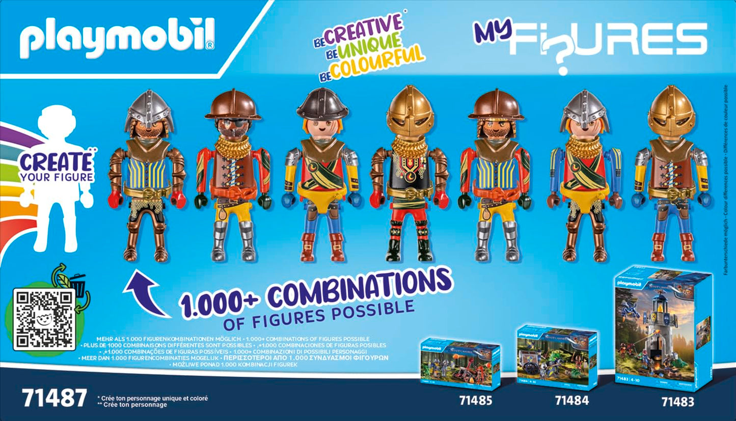 Playmobil My Figures Knights of Novelmore - Multicolor Plastic Model 71487