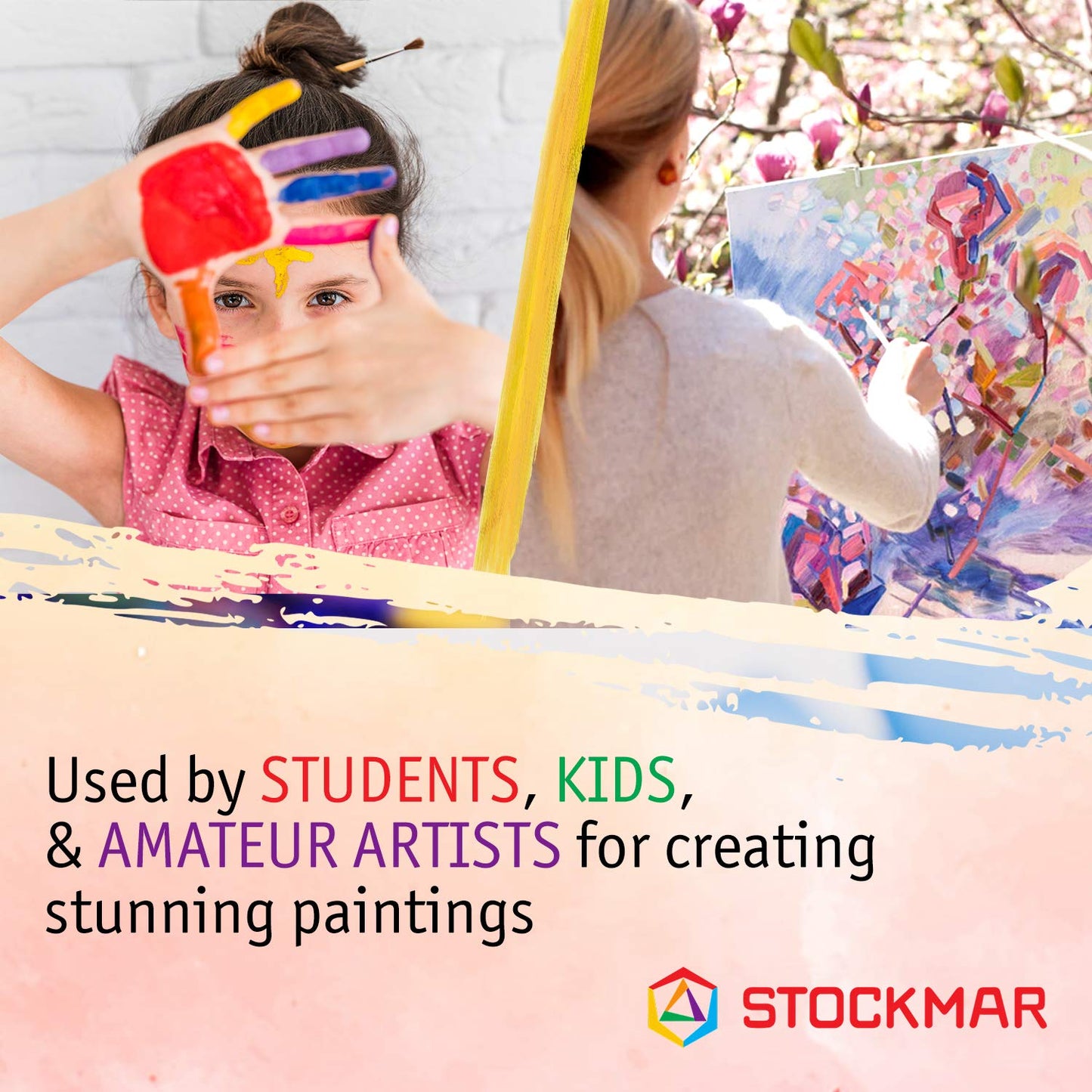 Stockmar Circle Color Watercolor Paint: Red, 20ml