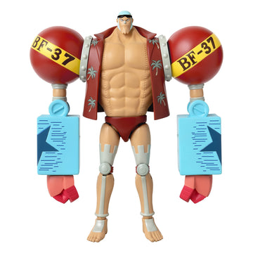 ANIME HEROES One Piece Franky Action Figure - 6.5 Inch PVC Collectible Model 36938