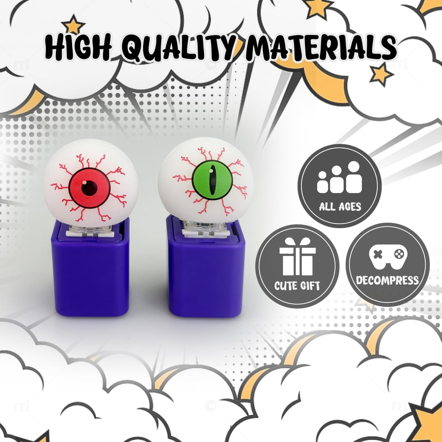 Keyboard Fidget Toy for Adults with Sound,Keyboard Clicker with LED Light ,Keyboard Decompression Toys Button Gifts to Relief St