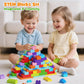 97Pcs Building Blocks Set With Storage Box & Base Plate - Stem Educational Toys For Toddlers, Kids Ages 3+, Compatible With Majo