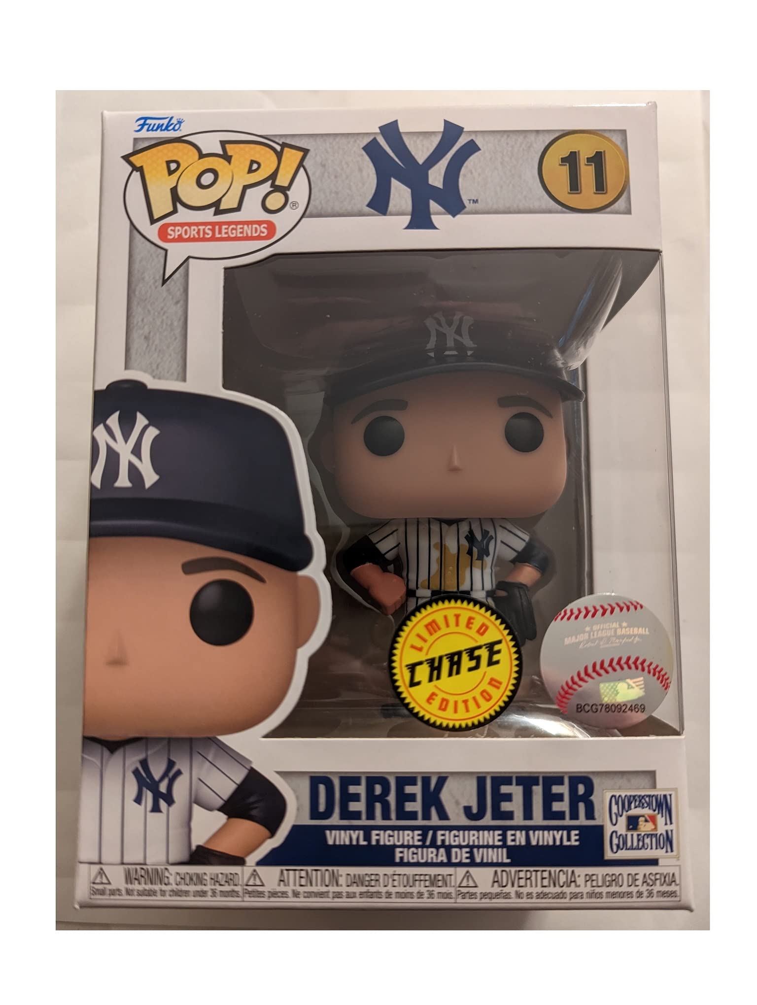 Funko Pop! Derek Muddy Jeter Chase limited availability Figure