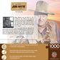 Masterpieces 1000 Piece John Wayne Jigsaw Puzzle For Adults, Family, Or Youth - The Cowboy Way - 19.25''X26.75''