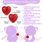 Hungdao Bear Stuffed Animals With Voice Recorder Set, 60 Seconds Voice Sound Recorder Module 16 Inch Soft Plush Bear Cute Stuffed Bear With Zipper Sound Box Recordable Heart For Boys Girls (Purple)