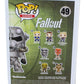 Funko POP Games: Fallout Power Armor Figure, Basic Size, Black and White, Model 5851, Plastic Material