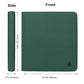 Rayvol enhanced 12-Pocket 720 Card Binder  Ringless Trading Card Album Folder - Side Loading Black Page Pocket Binder for TCG -Forest Green