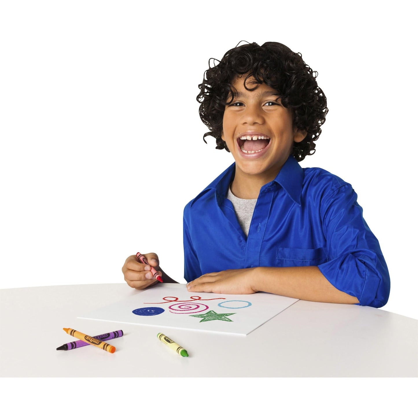 Crayola Classic Color Crayons in Flip-Top Pack with Sharpener, 96 Colors, Gift for Kids