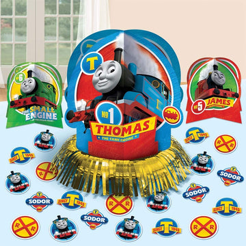 Thomas All Aboard Table Centerpieces & Confetti, 1 Set