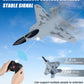 crohorizon F22 RC Fighter Jet Plane,Remote Control Airplane for Kids Over 12 with 2 Batteries,Foam RC Glider Plane Toys for Boys