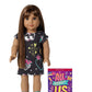 American Girl Truly Me 18Inch Doll 122 with Brown Eyes, Straight DarkBrown Hair with Bangs and Caramel Highlights, Tan Skin wi