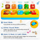 Interactive Pop Up Animal Toys With Music & Light, Montessori Cause And Effect Toys For 1 Year Old Boy Girl Early Learning Musical Baby Toys 9-12-18 Months Stem Toddler Toys Age 1-2 Gift For Infant