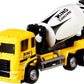 Matchbox Working Rigs 4-Pack Toy Construction Trucks, Plastic, Multi, Model HCC07, Moving Parts, Styles May Vary