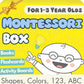 Montessori Toys for 1+ Year Olds - Toddler Learning Activities | Educational Books, Flash Cards & Puzzles Toys | Birthday Gifts 