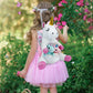 FUNCREVITY Unicorn Plush Toys Set - 5-Pack Mommy Unicorn with 4 Babies, Multicolor, Ideal Gifts for Girls Age 4-8+ for Birthdays & Holidays
