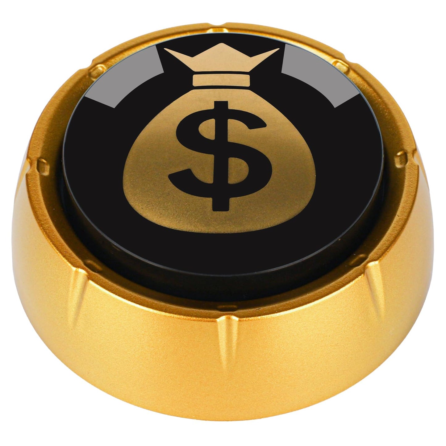 Mealivos Talking Button,Button-Complete Red/Black… (Gold Black)