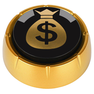 Mealivos Talking Button,Button-Complete Red/Black… (Gold Black)