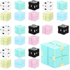 24 Pieces Cubes Toys Mini Blocks Cube Bulk Gadget Sensory Toy Hand Held Blocks Finger Gadget Gift For Adults Anxiety Stress Reli