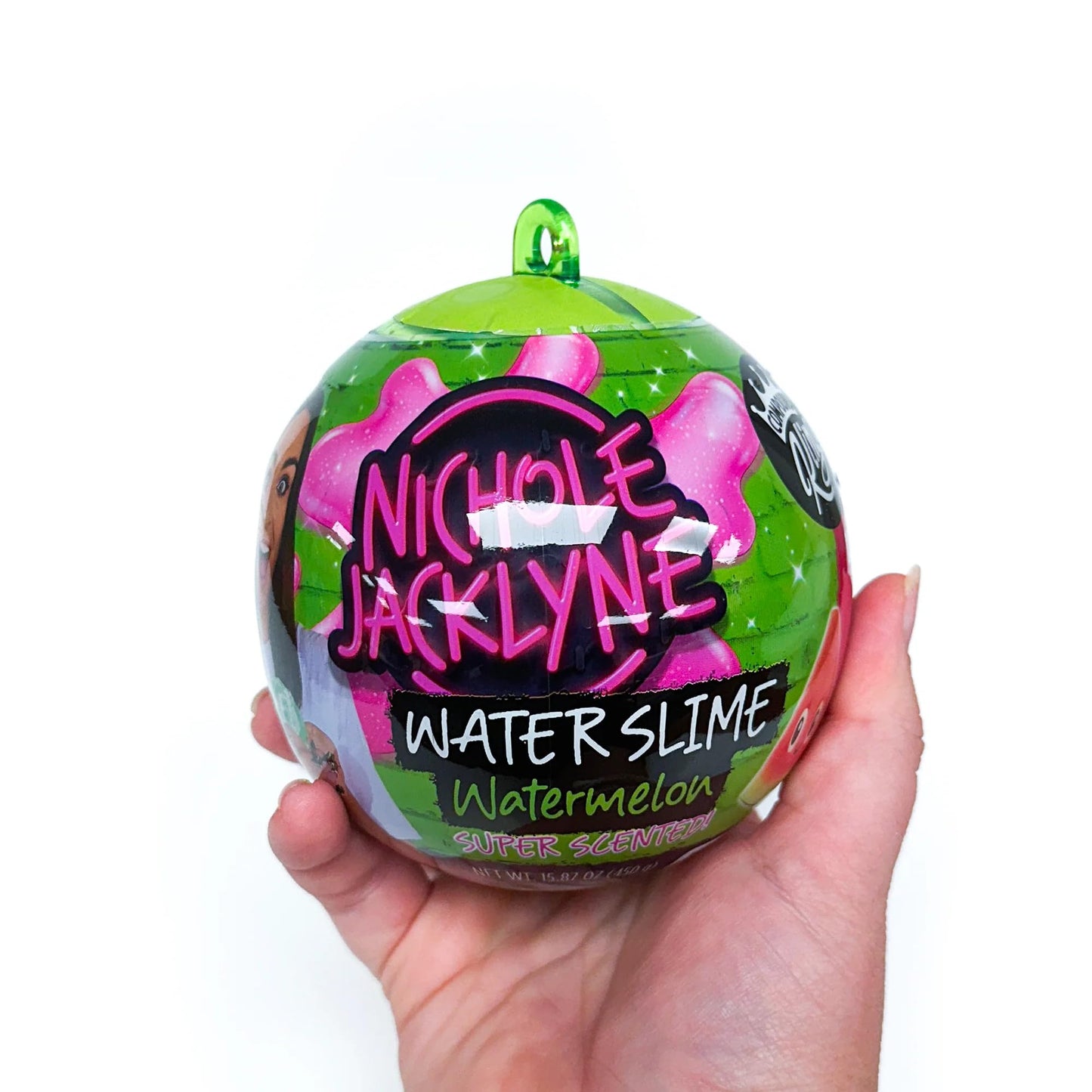 Nichole Jacklyne Watermelon Scented Water Slime Kids Toy, Non-Sticky Sensory Gift for Boys and Girls, Stress Relief Slime Party