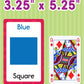 Carson Dellosa Toddler Flash Cards 4 Pack, Alphabet Flash Cards, Sight Word Flash Cards, Colors & Shapes Flash Cards, Number Flash Cards, Math & Phonics Kindergarten - Preschool Learning Activities 4+