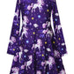 Long Sleeve Unicorn Dresses For Toddler Girls Casual Summer Sun Dresses 7 16