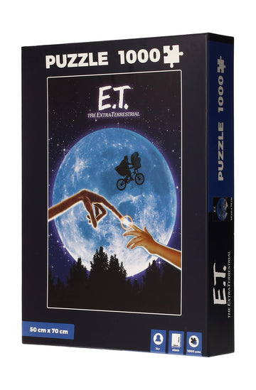SD TOYS E.T. Movie Poster 1000 Pc Puzzle - Cardboard, One Size, Model SDTUNI22423