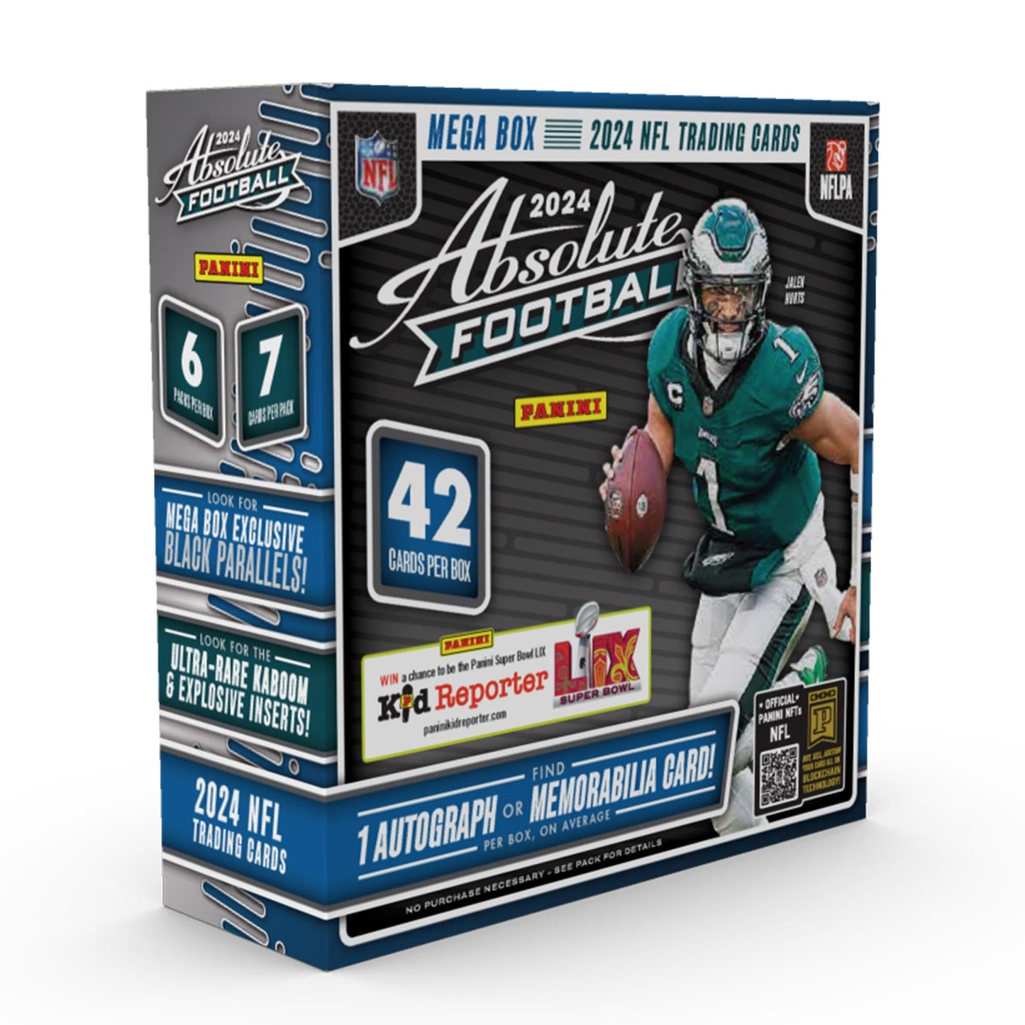 2024 Panini Absolute Football Nfl Trading Cards Mega Box