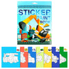Sticker Paint Books For Kids Ages 4-8 Sticker Number Puzzle Vehicles Sticker Activity Book For Kids Ages 3 4 5 6 7 8 Birthday Party Favors Plane Car Travel Toys(Vehicles)