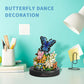 530 PCS Micro Brick Flower Butterfly Bouquet Building Sets  Animals Botanical Collection Blocks Model for mature-themed Toys Home Decor and Office Art Creative Gift Women  Mom Girl - Valentines Day Gift