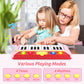 BAOLI 24 Keys Piano Keyboard for Kids, Multifunctional Portable Electronic Piano Educational Musical Instrument Toys, Birthday G