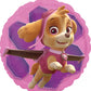 Paw Patrol Girls Pup Skye and Everest Foil Balloons Birthday Party Supplies (5 Piece Bouquet)