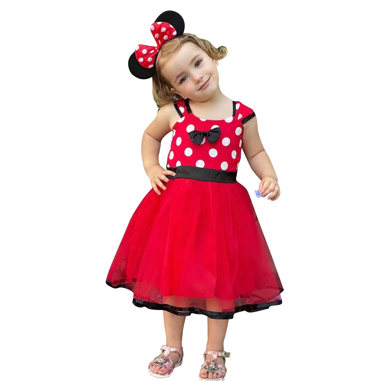 Gridamea Miney Mouse Dress For Girls Toddler Princess Costume Fancy Dress Up Party Birthday