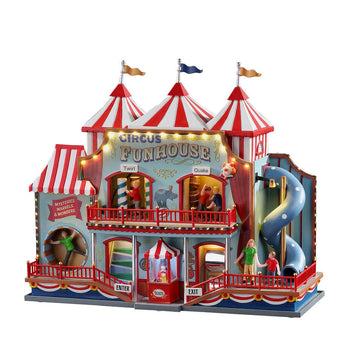 Lemax Circus Funhouse, With 4.5V Adaptor #05616