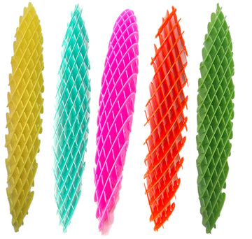 Fidget Worm Toy, Funny Pocket Fidget Toy, Resistance Fidget Toys Sensory Stress Anxiety Relief Toys (5pc)