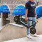Electric Scooter 10'' Solid Tires 600W Peak Motor Up To 20Miles Range And 19Mph Speed For Adults - Portable Folding Commuting Sc