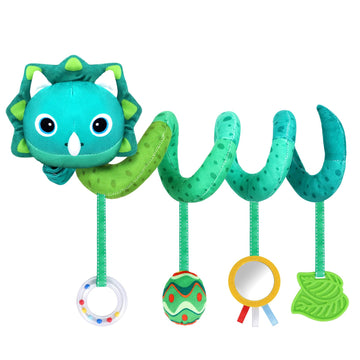 Car Seat Toys for Babies 0-6 Months,Baby Activity Stroller Toy for Newborn 0 3 6 Months,Hanging Rattle Toys for Crib Mobile with