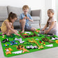 Felt Story Board Set For Kids 3-5 Years Old, 32 Pcs Preschool Zoo Storytelling, Classroom Flannel Toy For Toddlers, Early Learni