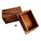 Creative Crafthouse Secret Lock Box - Wood Puzzle Gift Card Holder, Dark Brown, Model: SecretLockBox