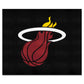 FANMATS 19452 Miami Heat Tailgater Rug - 5ft. x 6ft. Sports Fan Area Rug, Home Decor Rug and Tailgating Mat