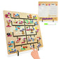 Wembley 3 In 1 Wooden Alphabet Puzzle For Kids Trace The Letters & Alphabets Abcd Creative Toy Educational Board Game For Babies