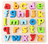 Babe Rock Wooden Alphabet Learning Puzzle Educational Learning Toys Wood Abc Peg Letters Puzzle Colorful Jigsaw Blocks Board For