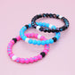 FROG SAC 3 PCS Unicorn Bracelets for Girls, Silicone Bubble Bracelet Pack for Kids, Unicorns Theme Birthday Party Favors and Goo
